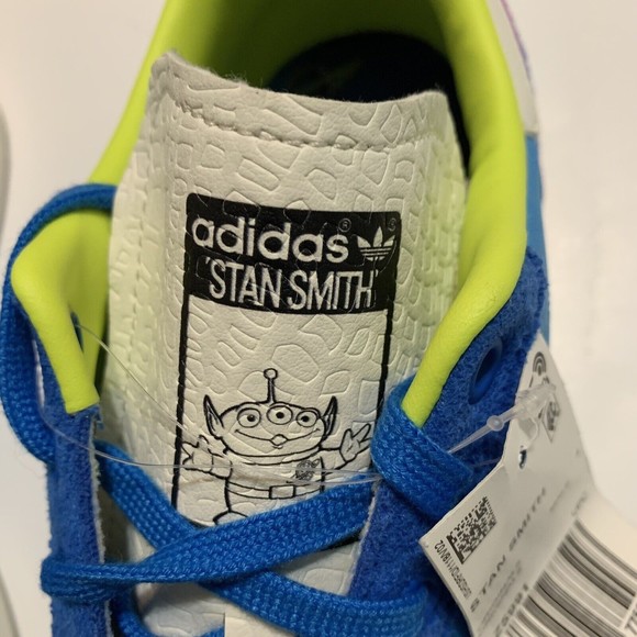 adidas Shoes Adidas X Disney Stan Smith Toy Story Rex Aliens Blue